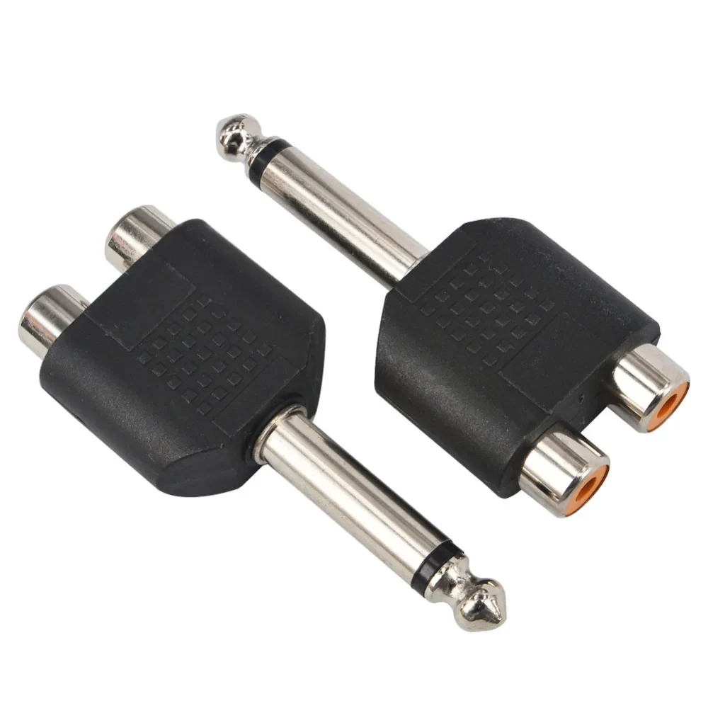 ADAPTATEUR AUDIO JACK double RCA