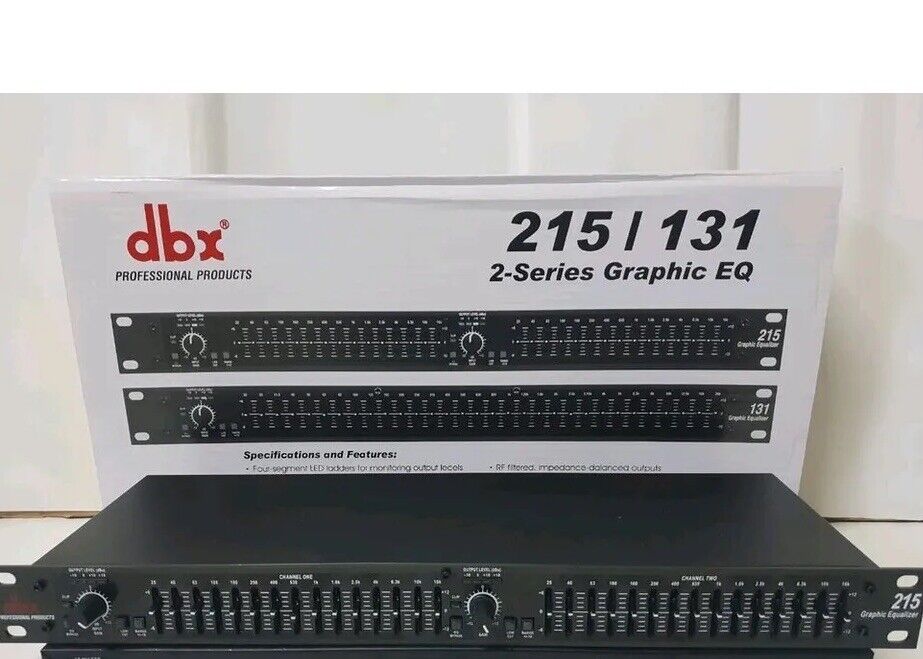 EQUALISEUR SIMPLE 215 DBX